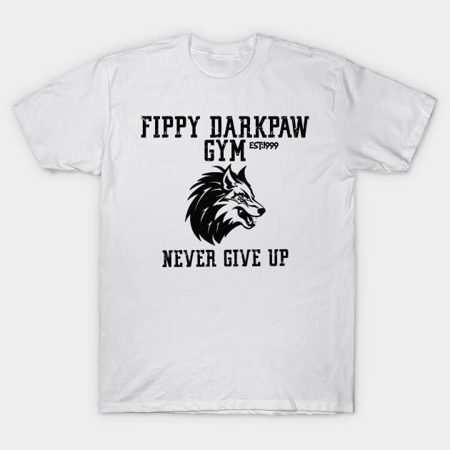 The Darkpaw Gym T-Shirt by Brianjstumbaugh